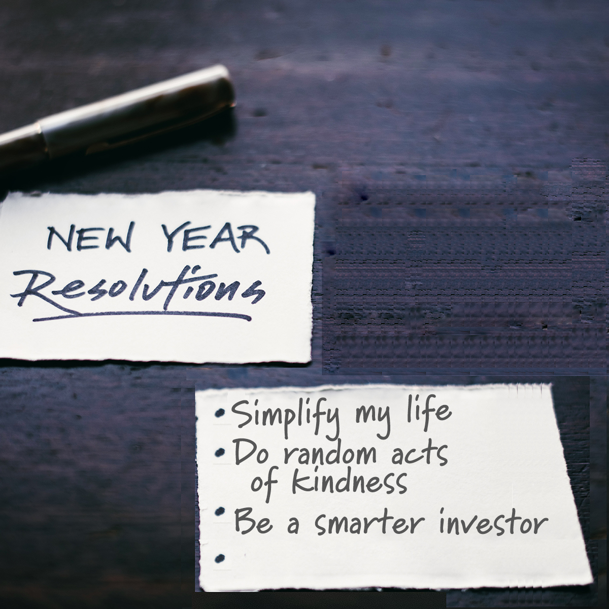 new years resolution