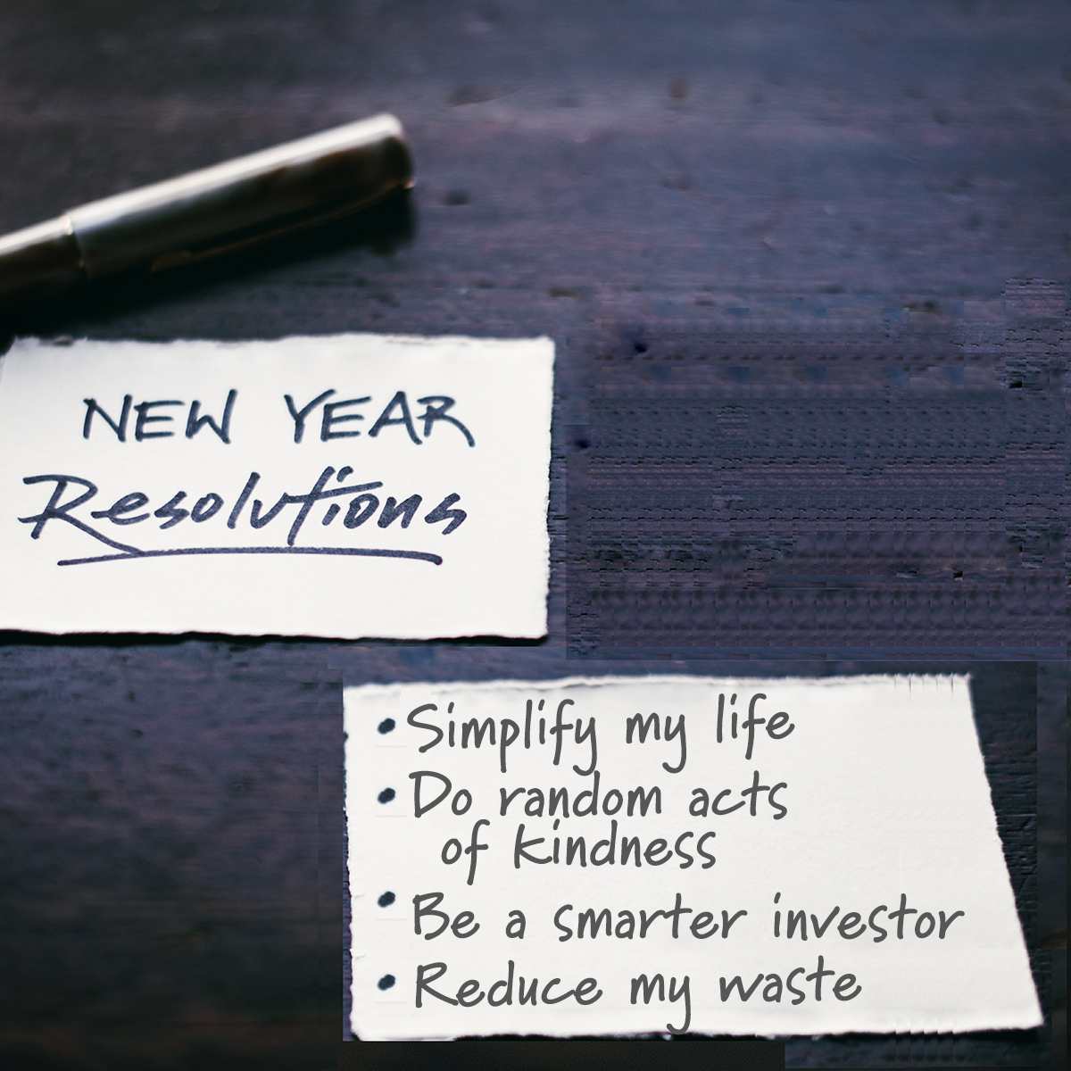 new years resolution