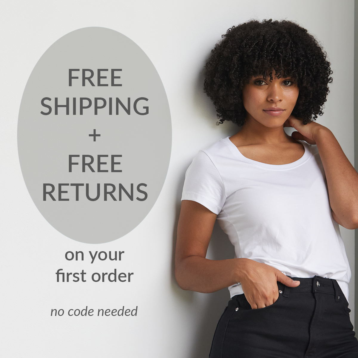 free shipping and free returns shop now