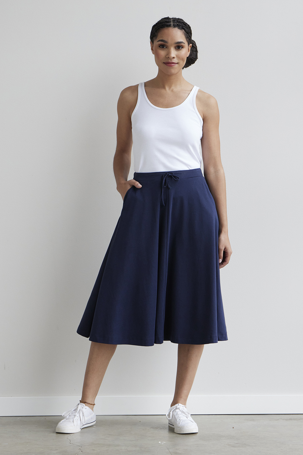 midi skirt