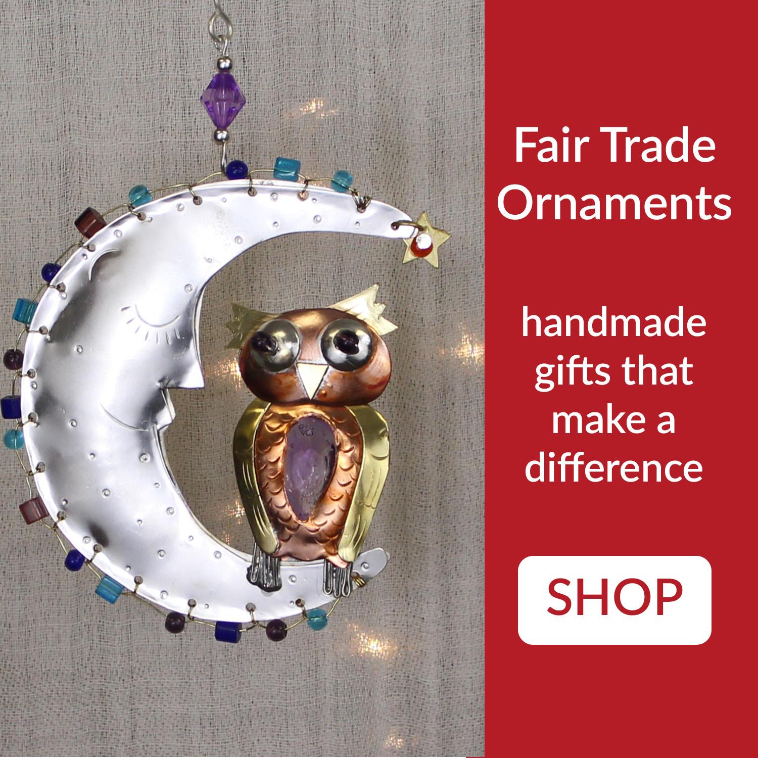 shop fair trade christmas ornaments