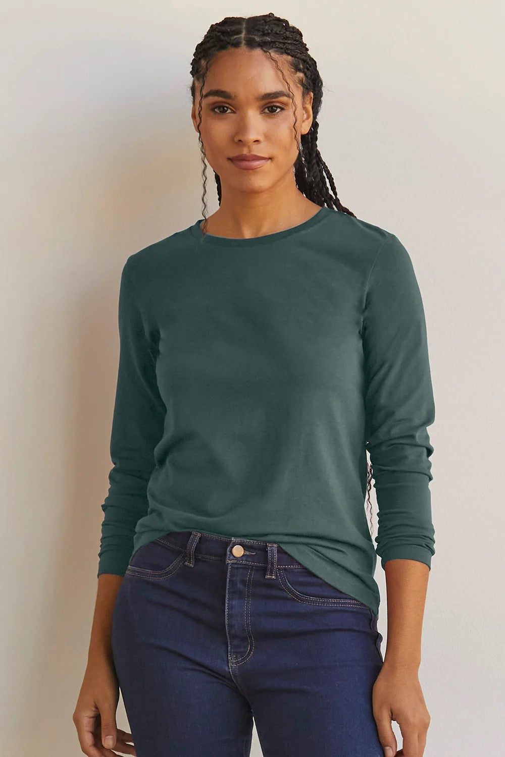 relaxed cew neck tee