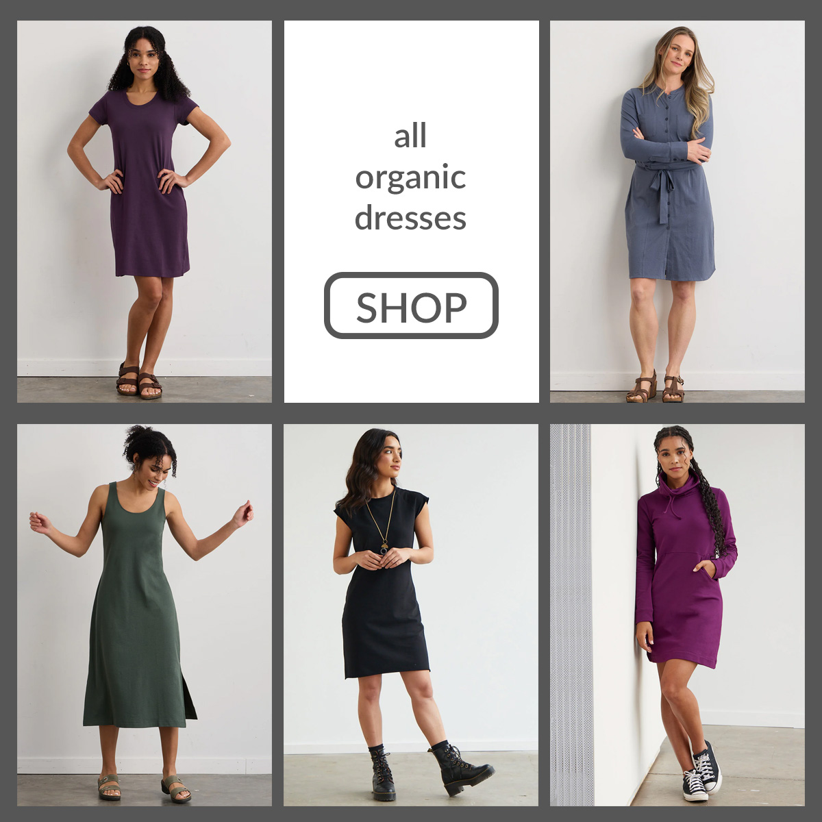 womens organic dresses