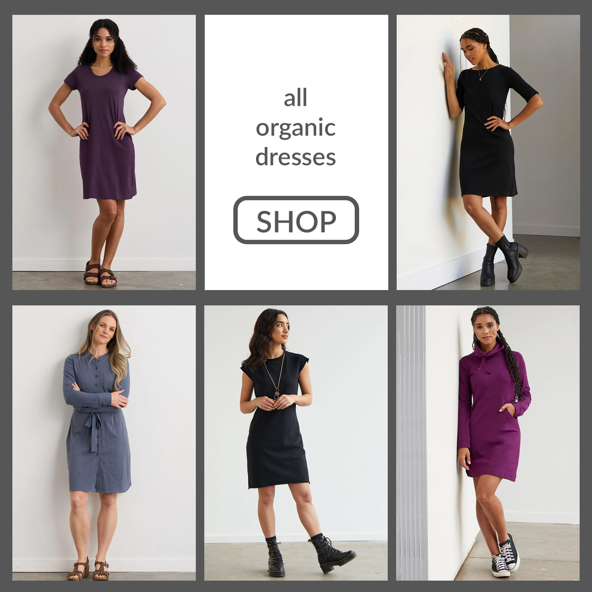 womens organic dresses