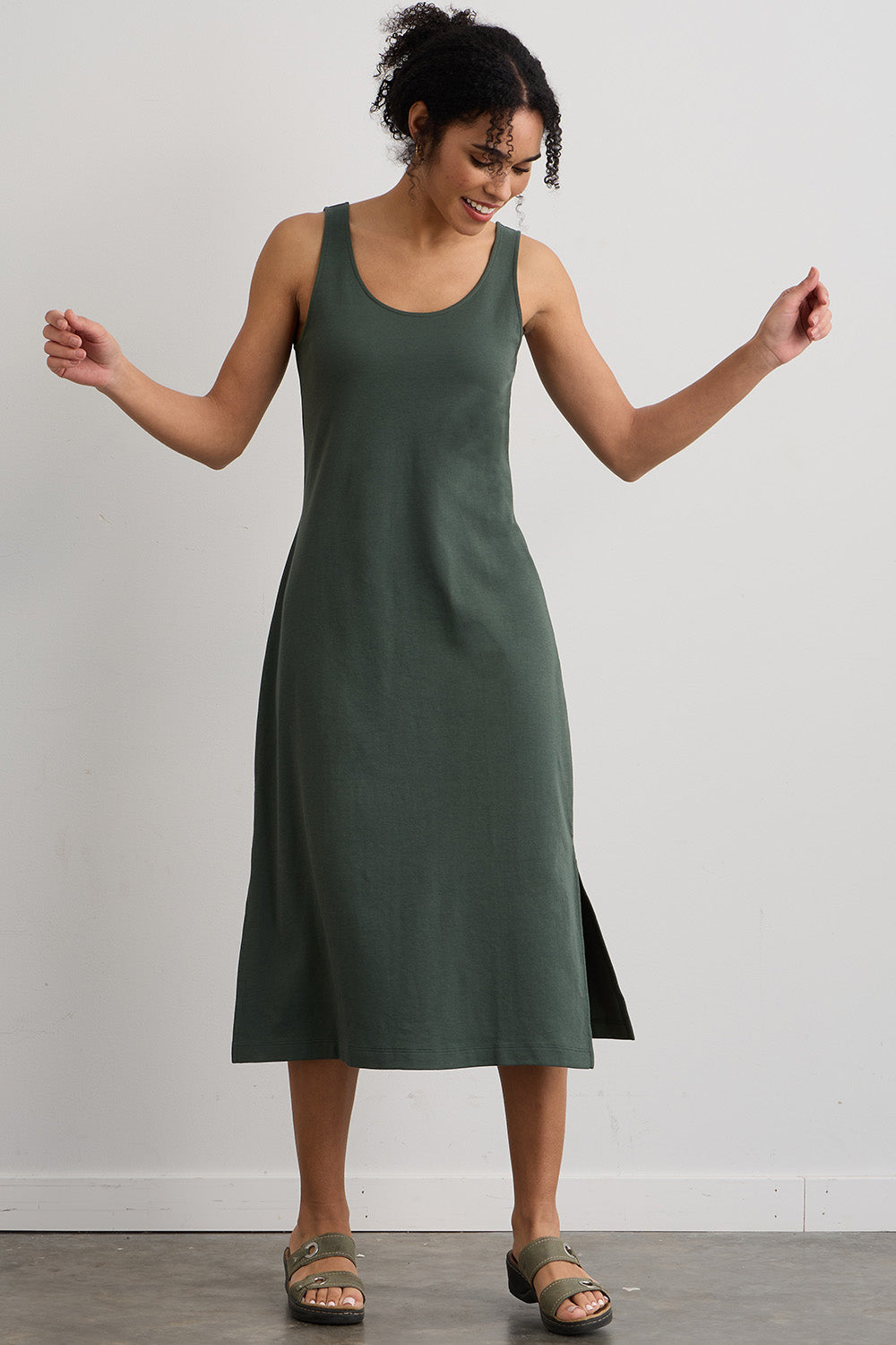 midi tank dress