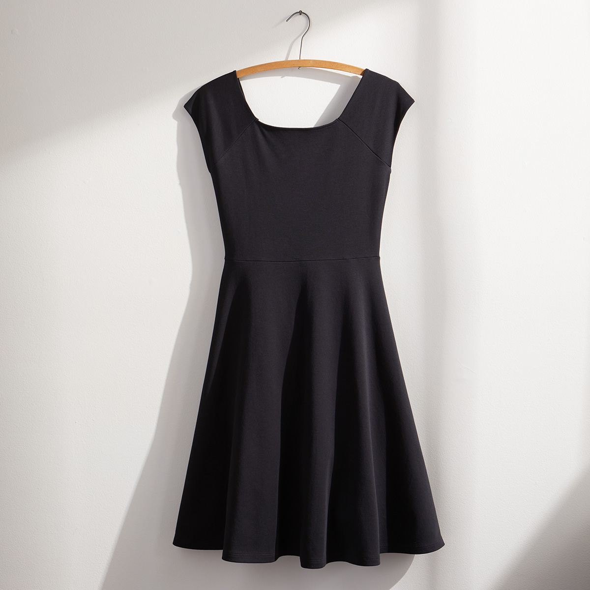 ballet neck dress