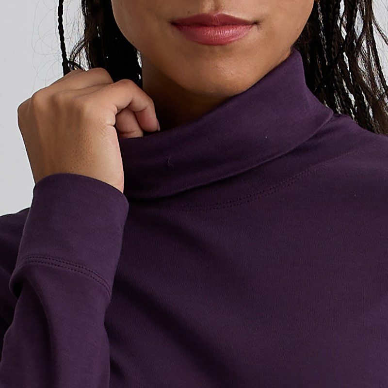 luxe organic turtleneck